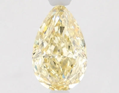 1.05ct Pear Fancy Yellow VS1 Lab-Grown Diamond