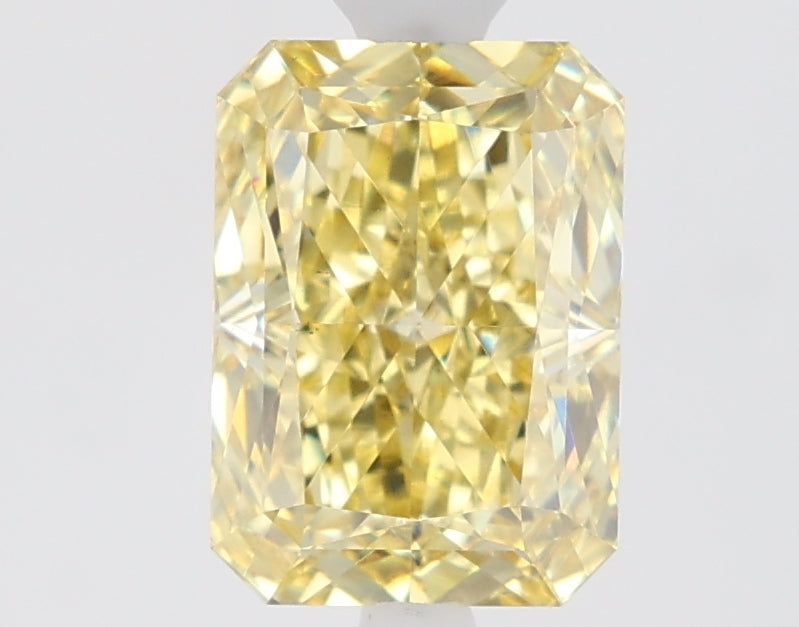 1.61ct Radiant Fancy Intense Yellow VS1 Lab-Grown Diamond