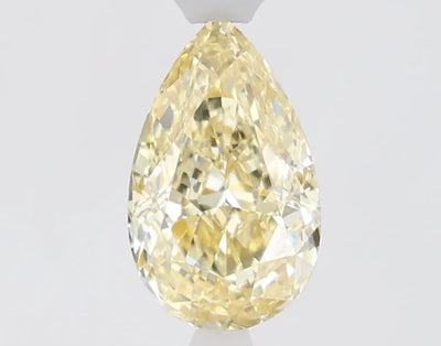 1.00ct Pear Fancy Yellow VS1 Lab-Grown Diamond