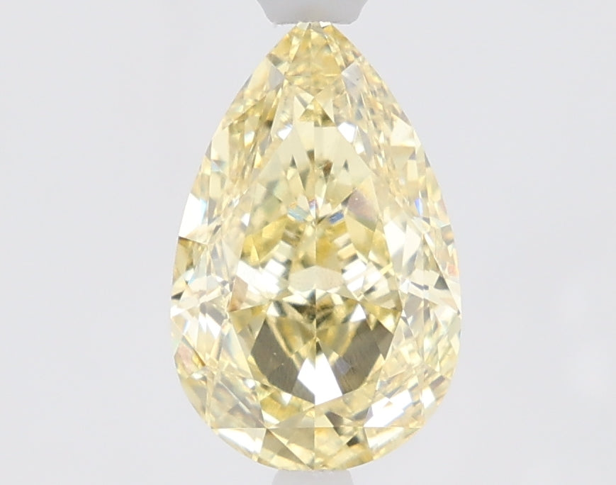1.39ct Pear Fancy Intense Yellow VS1 Lab-Grown Diamond