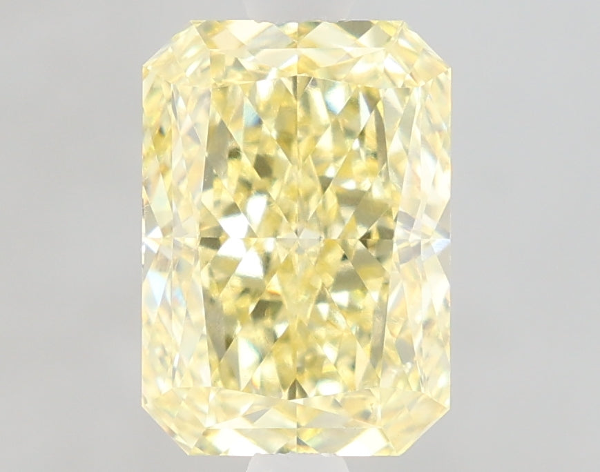 2.19ct Radiant Fancy Intense Yellow VS1 Lab-Grown Diamond