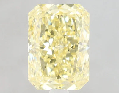 2.19ct Radiant Fancy Intense Yellow VS1 Lab-Grown Diamond