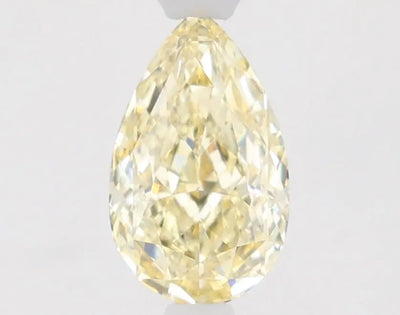 1.04ct Pear Fancy Yellow VVS2 Lab-Grown Diamond
