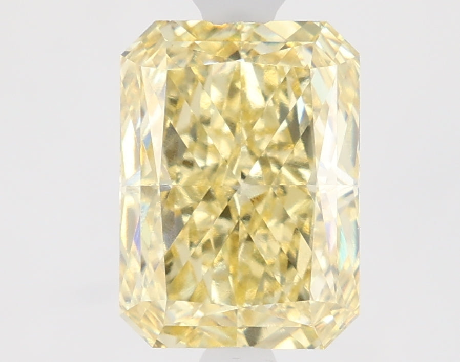 2.24ct Radiant Fancy Intense Yellow VVS2 Lab-Grown Diamond