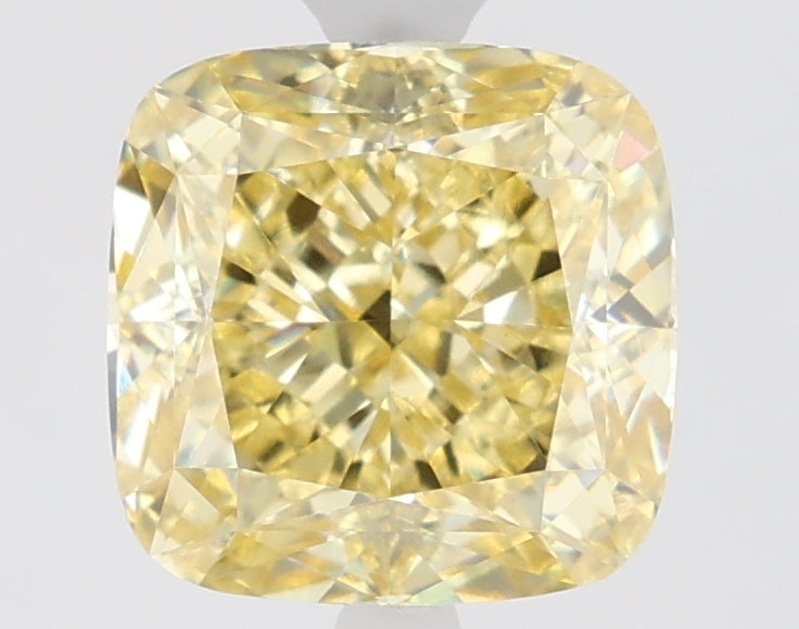2.23ct Cushion Fancy Intense Yellow VS1 Lab-Grown Diamond