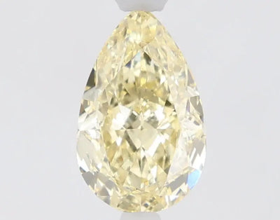 1.01ct Pear Fancy Yellow VS1 Lab-Grown Diamond