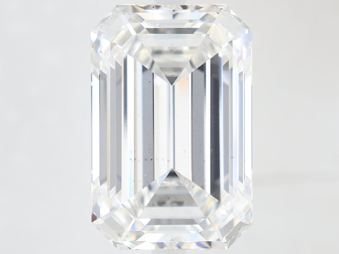 6.86ct Emerald E SI1 Lab-Grown Diamond