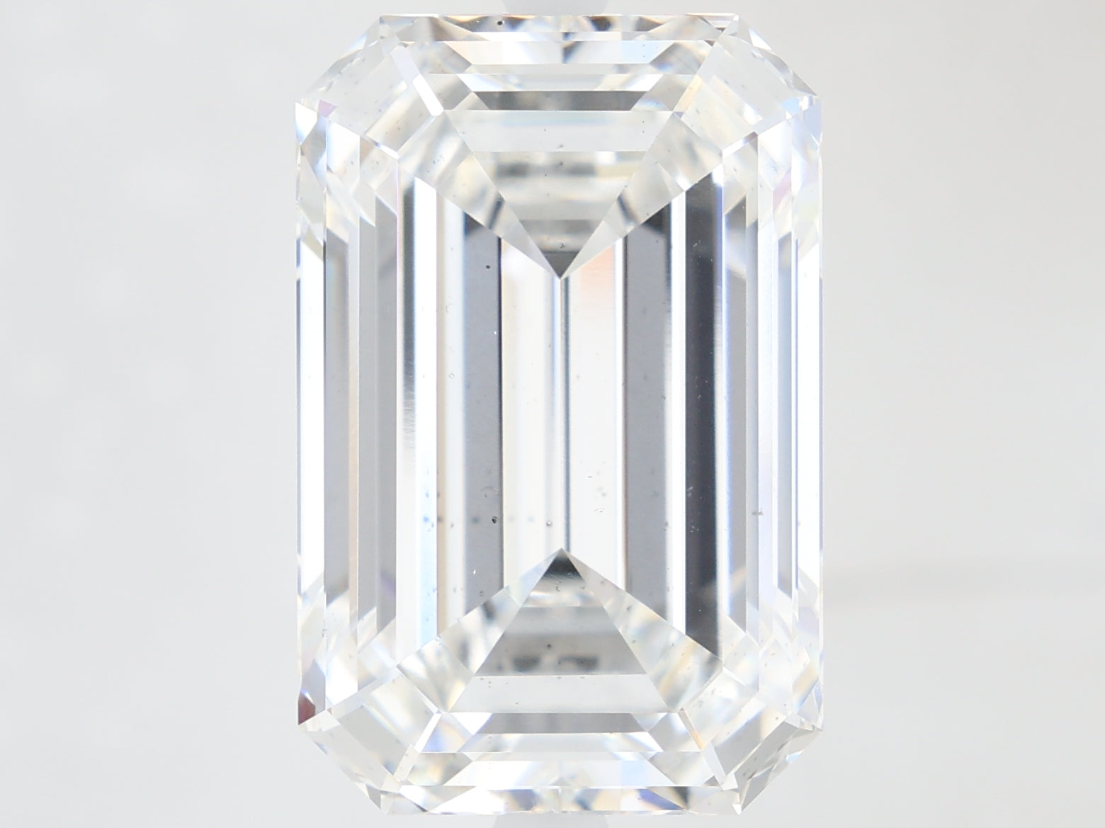 6.86ct Emerald E SI1 Lab-Grown Diamond