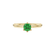 Royal Cushion Solitaire Gemstone Ring