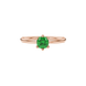 Royal Cushion Solitaire Gemstone Ring