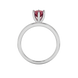 Royal Cushion Solitaire Gemstone Ring