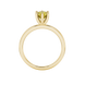 Royal Cushion Solitaire Gemstone Ring