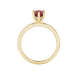 Royal Cushion Solitaire Gemstone Ring