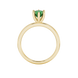 Royal Cushion Solitaire Gemstone Ring