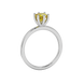 Royal Cushion Solitaire Gemstone Ring