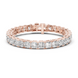 Luxury princess cut diamond tennis bracelet in gold with lab grown diamonds by Signora Jewels
