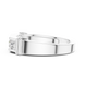 Men’s five stone diamond ring in gold with round lab grown diamonds by Signora Jewels