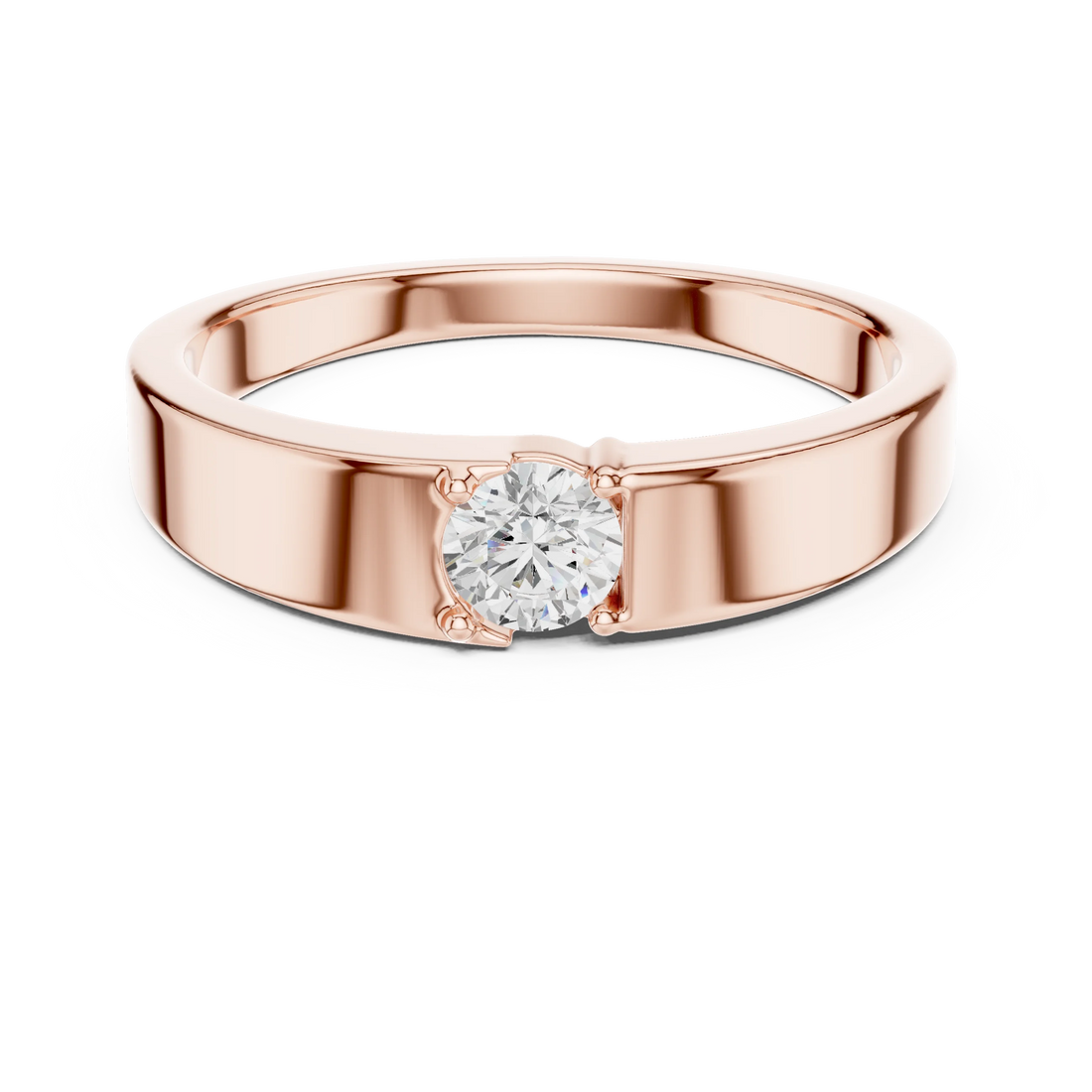 Round Diamond Solitaire Ring