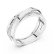 Men’s criss cross diamond ring