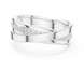 Men’s criss cross diamond ring