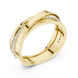 Men’s criss cross diamond ring