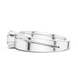 Modern solitaire men ring
