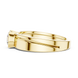 Modern solitaire men ring