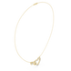 Infinity heart diamond pendant necklace