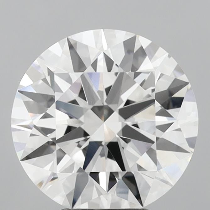 5.01ct F VVS1 Round Brilliant CVD Diamond