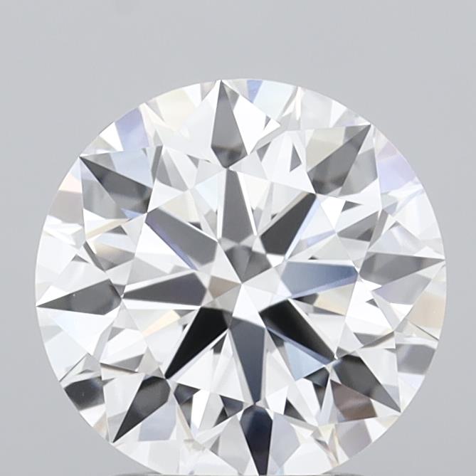 2.05ct D VVS1 Round Brilliant CVD Diamond