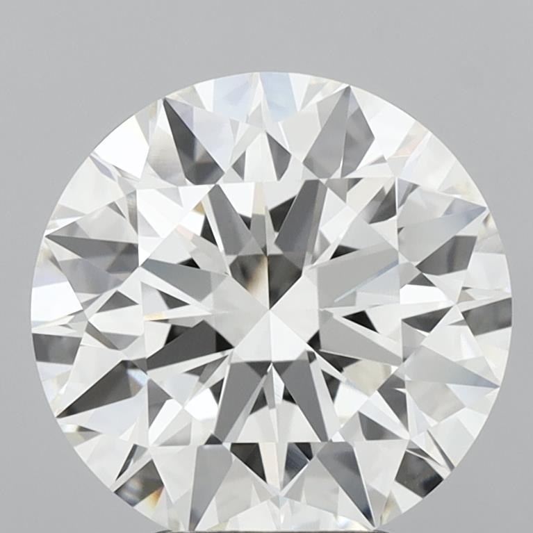4.03ct G IF Round Brilliant CVD Diamond