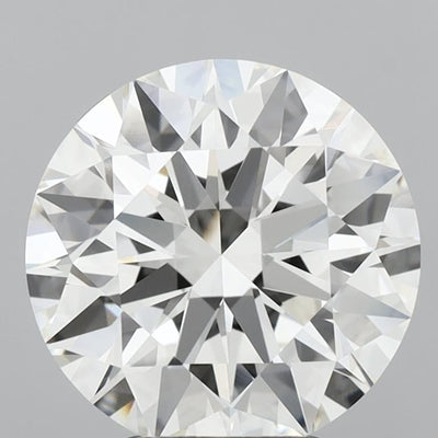 4.03ct G IF Round Brilliant CVD Diamond