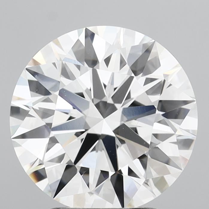 3.01ct E VVS1 Round Brilliant CVD Diamond