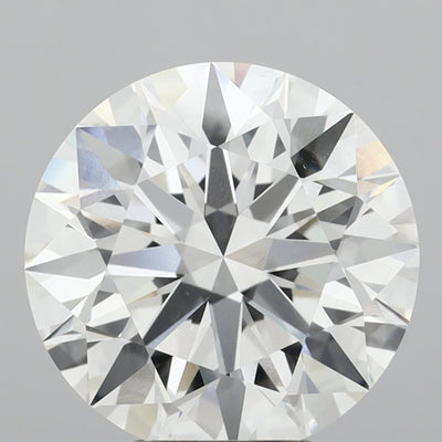 5.02ct E VVS1 Round Brilliant CVD Diamond