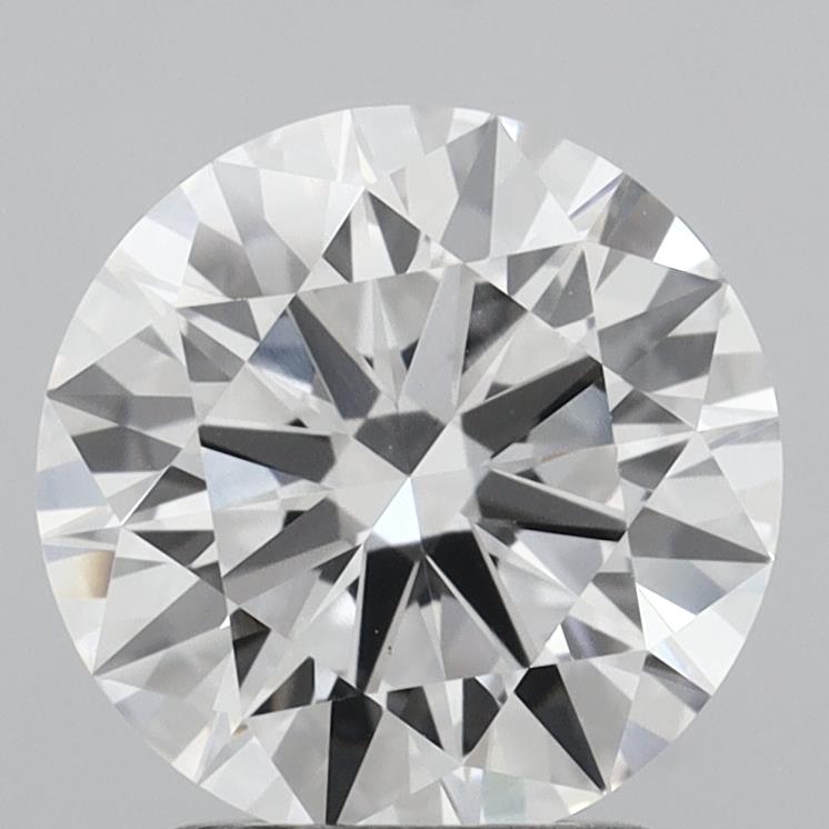 2.02ct D VVS2 Round Brilliant CVD Diamond