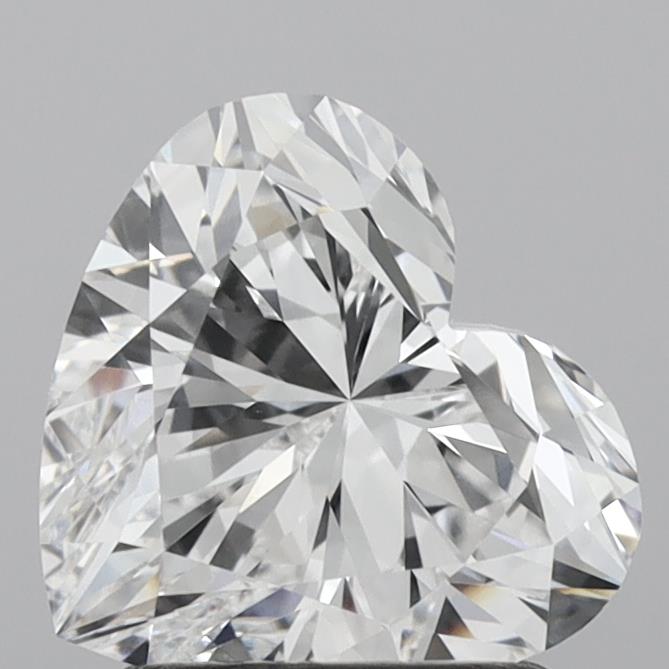 1.55ct D VVS1 Heart Shaped CVD Diamond