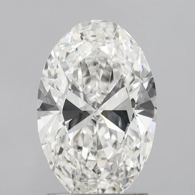 2.02ct F VVS1 Oval Cut CVD Diamond