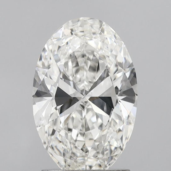 2.02ct F VVS1 Oval Cut CVD Diamond
