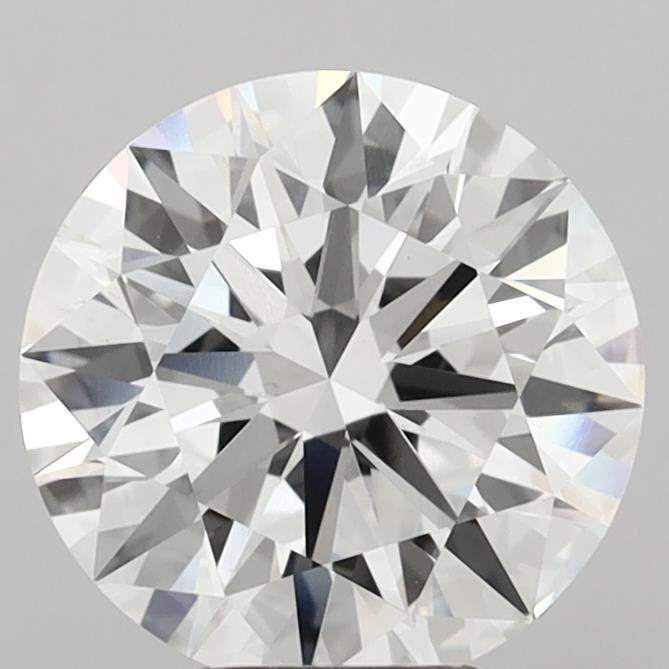 5.04ct E VS1 Round Brilliant CVD Diamond