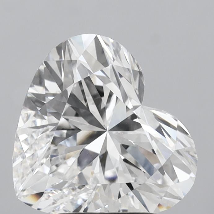 3.04ct E VVS1 Heart Shaped CVD Diamond