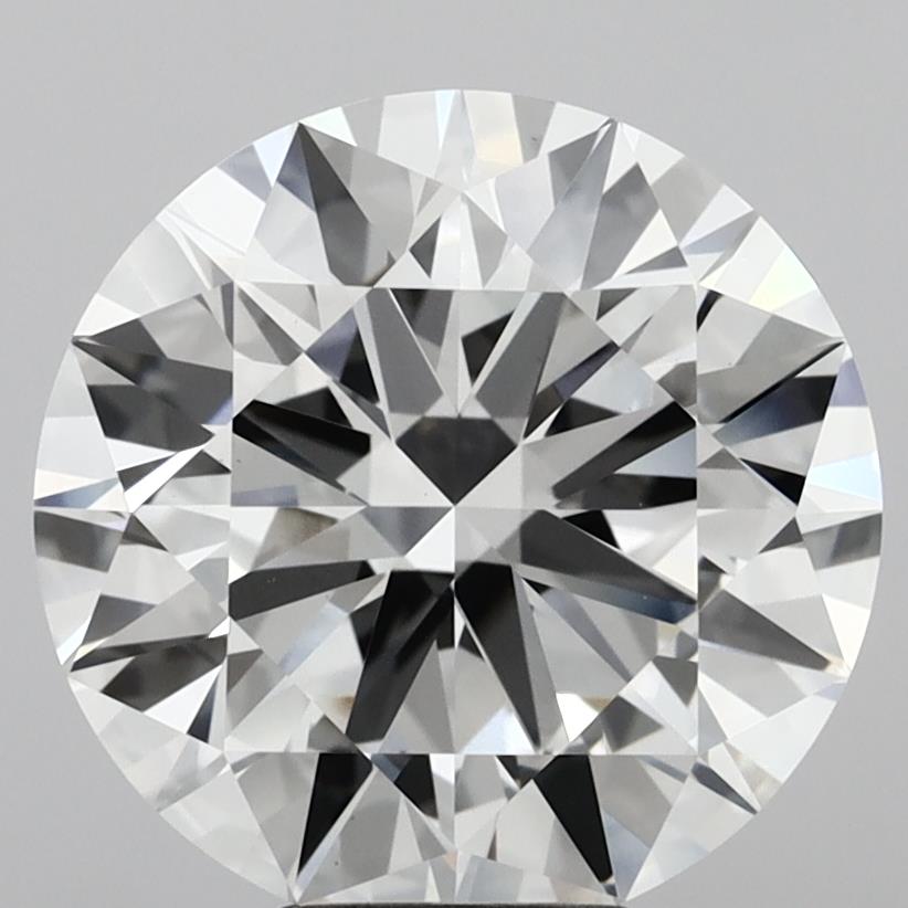 7.01ct E VS1 Round Brilliant CVD Diamond