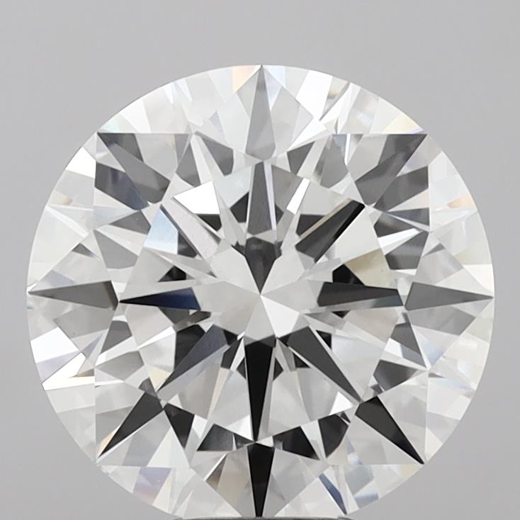 7.01ct F VVS2 Round Brilliant CVD Diamond