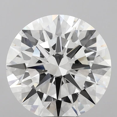 7.01ct F VVS2 Round Brilliant CVD Diamond