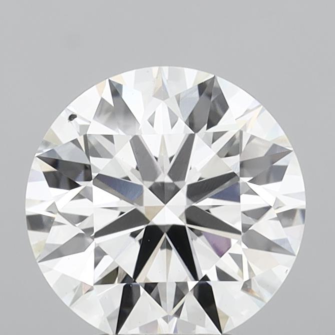 3.01ct D VS2 Round Brilliant CVD Diamond