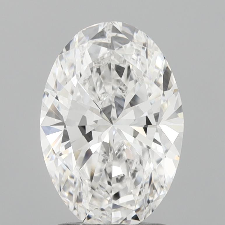 1.99ct D VVS2 Oval Cut CVD Diamond