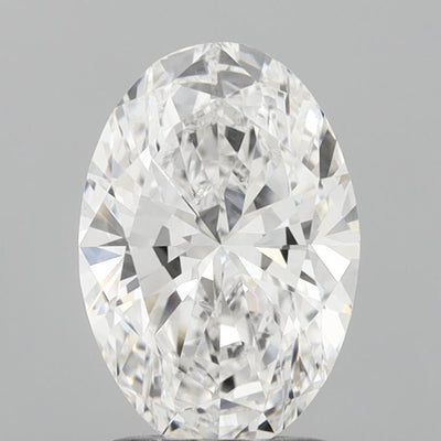 1.99ct D VVS2 Oval Cut CVD Diamond