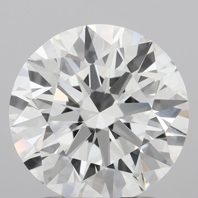 2.03ct E VVS2 Round Brilliant CVD Diamond