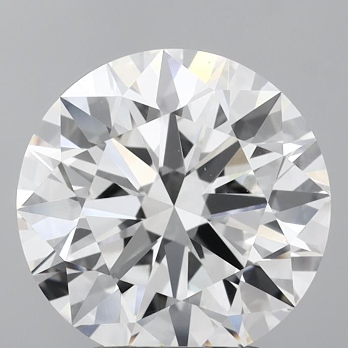 3.01ct E VVS1 Round Brilliant CVD Diamond