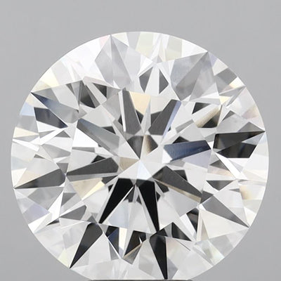 7.04ct F VVS2 Round Brilliant CVD Diamond