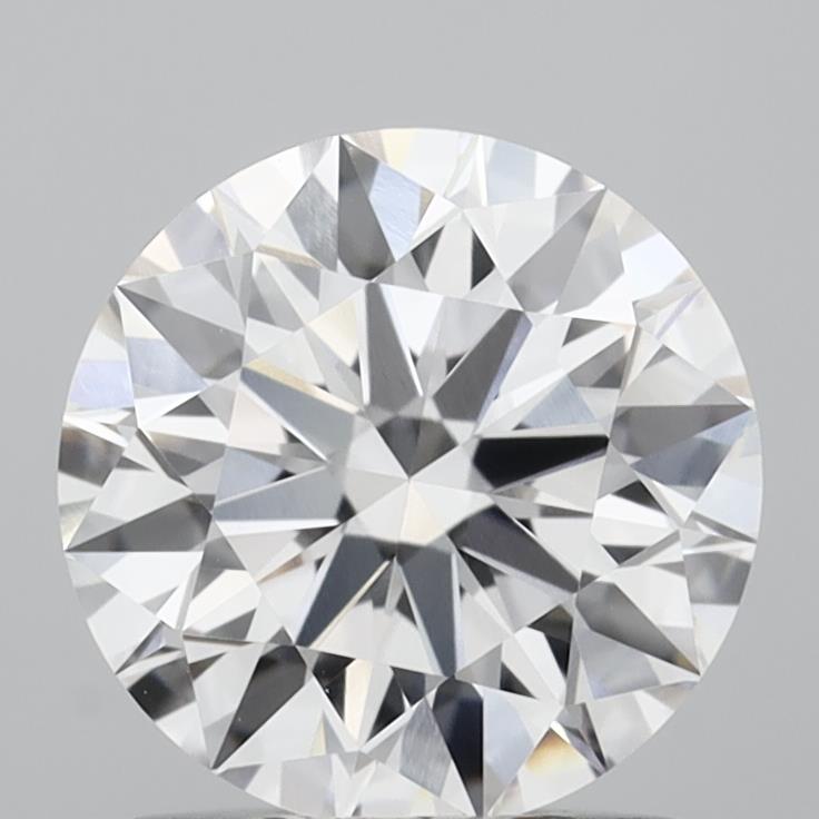 1.27ct F VVS1 Round Brilliant CVD Diamond